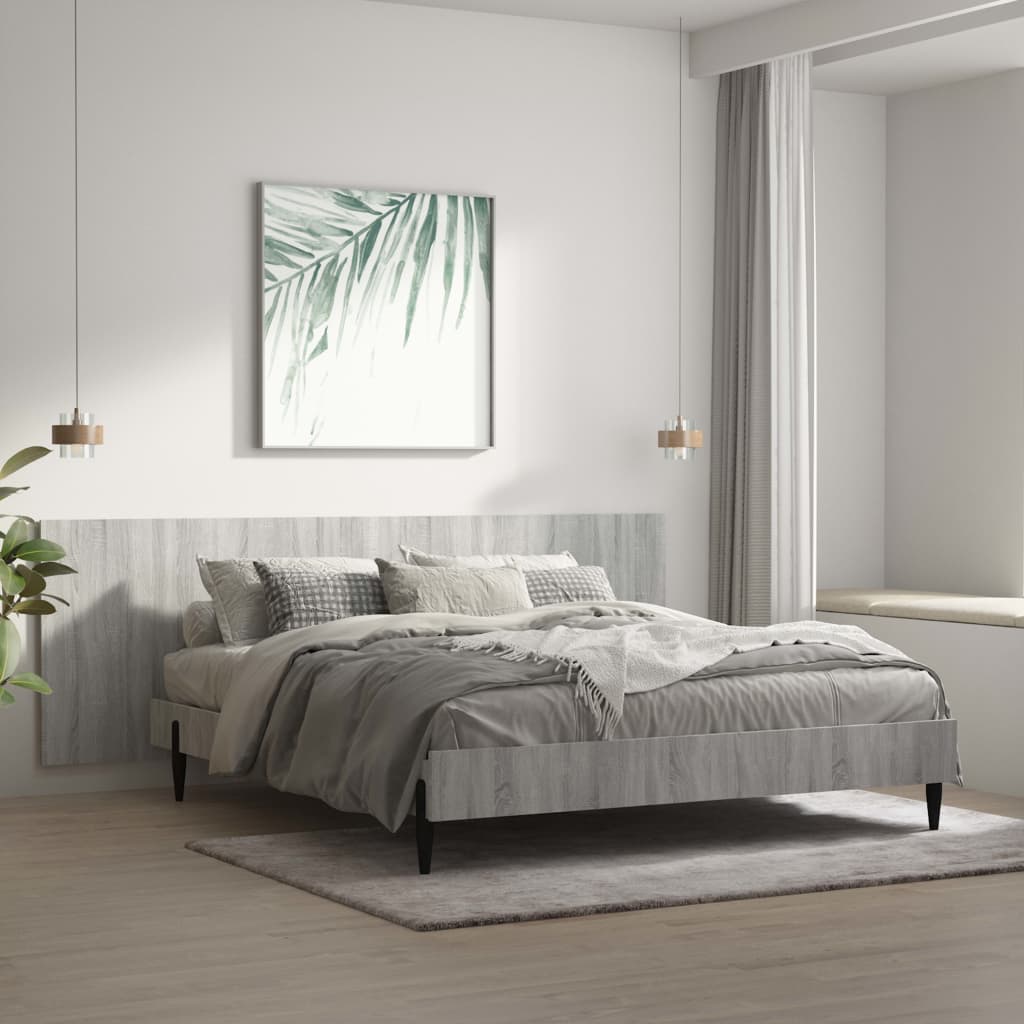 Wall Headboard 240X1.5X80 Cm Engineered Wood