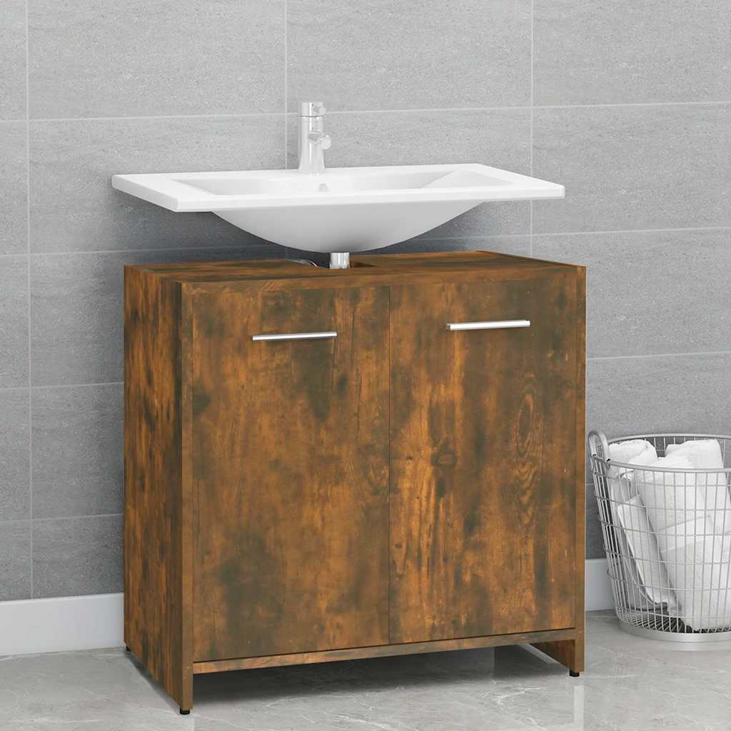 Bathroom Cabinet 60X33X60 Cm Engineered Wood