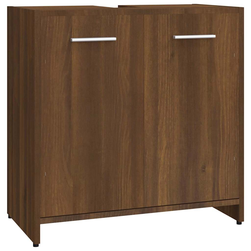 Bathroom Cabinet 60X33X60 Cm Engineered Wood
