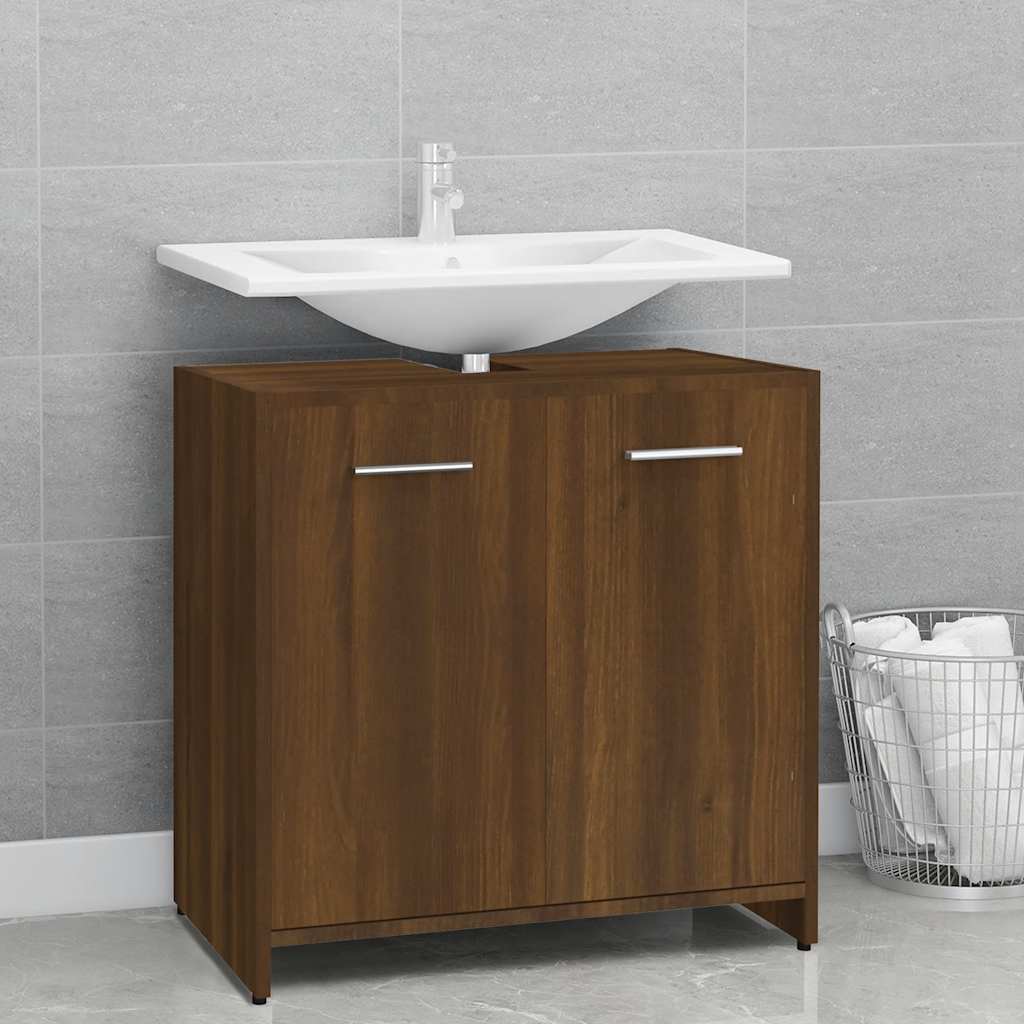 Bathroom Cabinet 60X33X60 Cm Engineered Wood