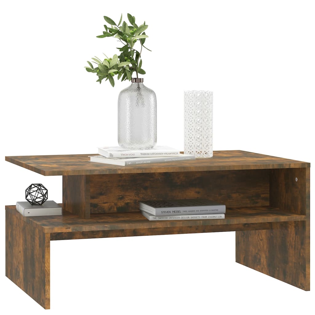Coffee Table 90X60X42,5 Cm Engineered Wood