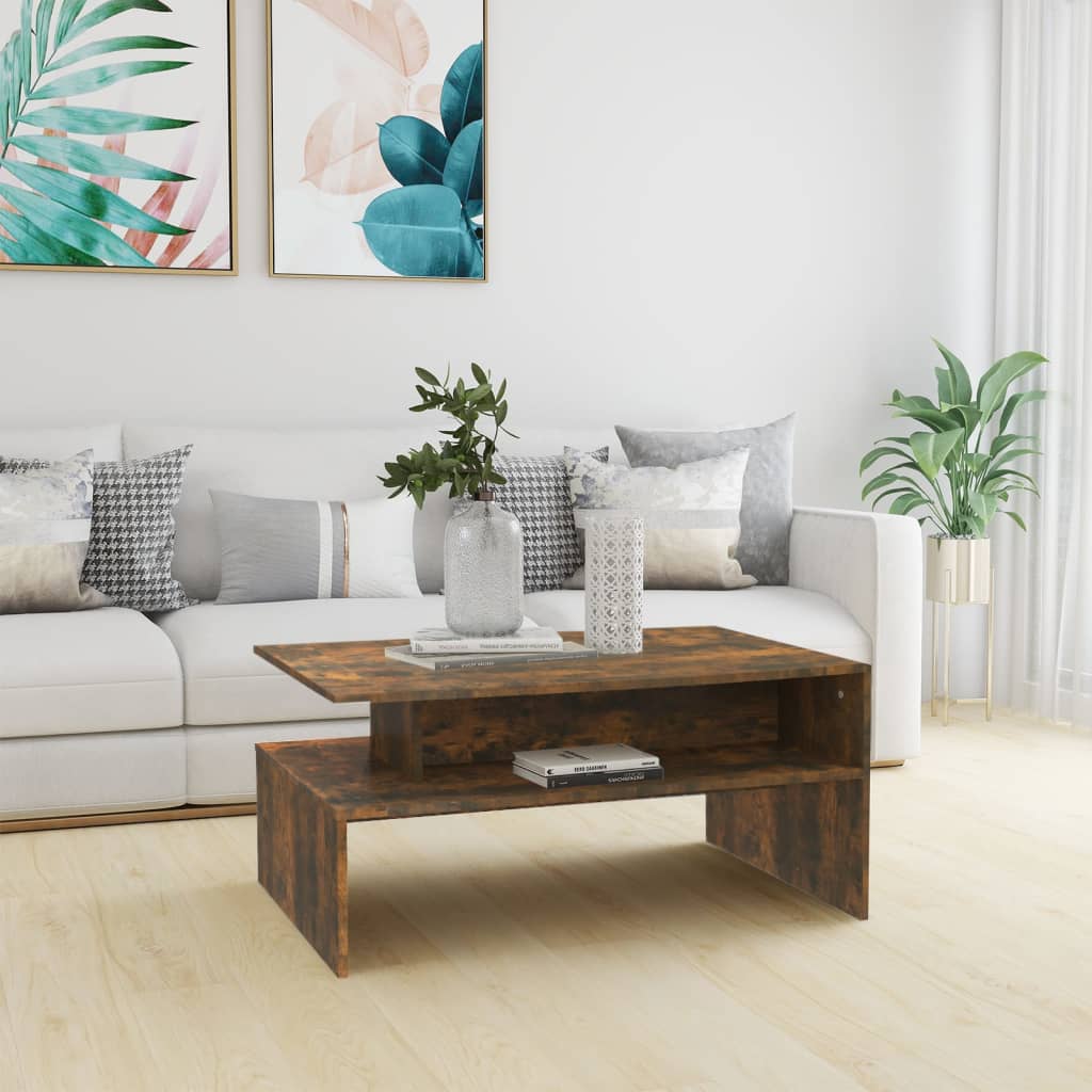 Coffee Table 90X60X42,5 Cm Engineered Wood