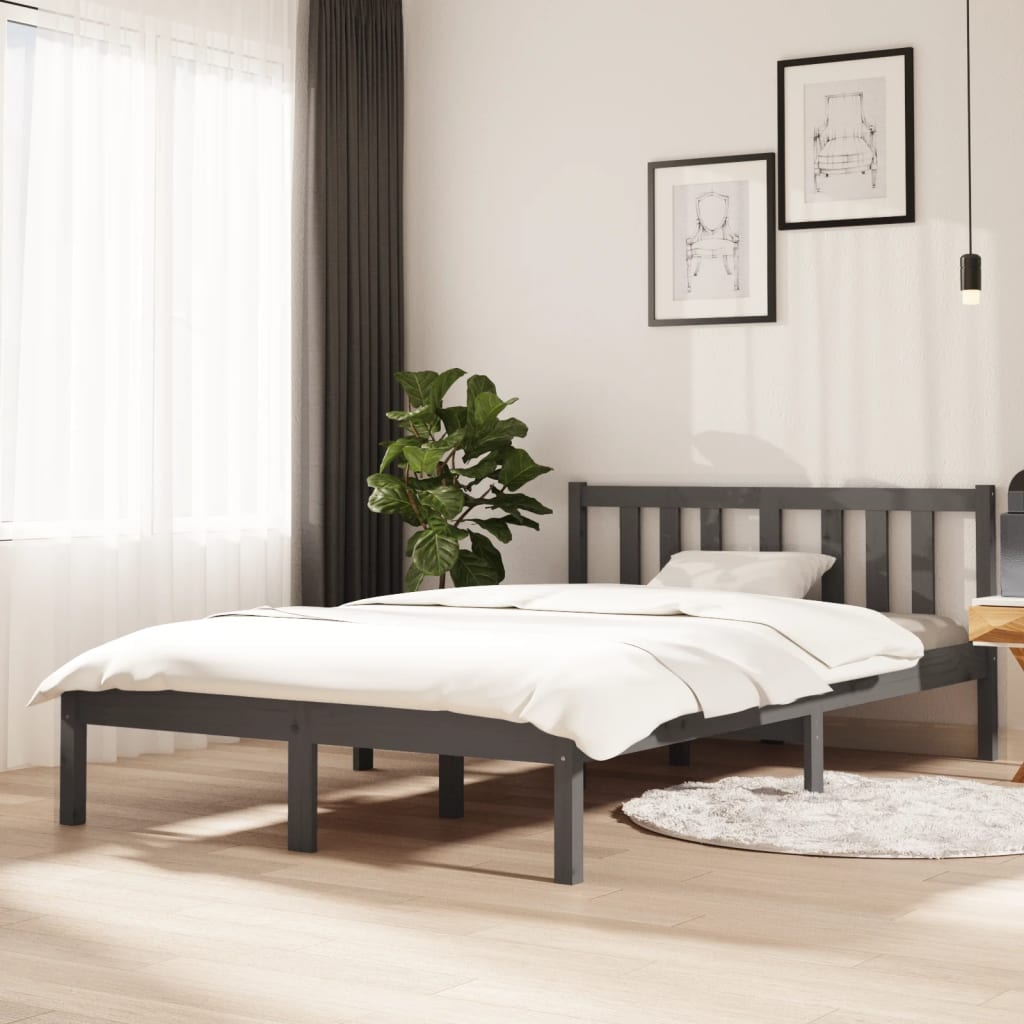 Bed Frame Without Mattress Solid Wood Single Single