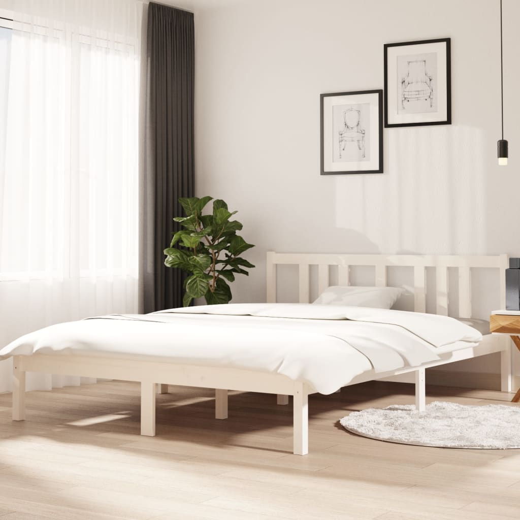 Bed Frame Without Mattress Solid Wood Single Single