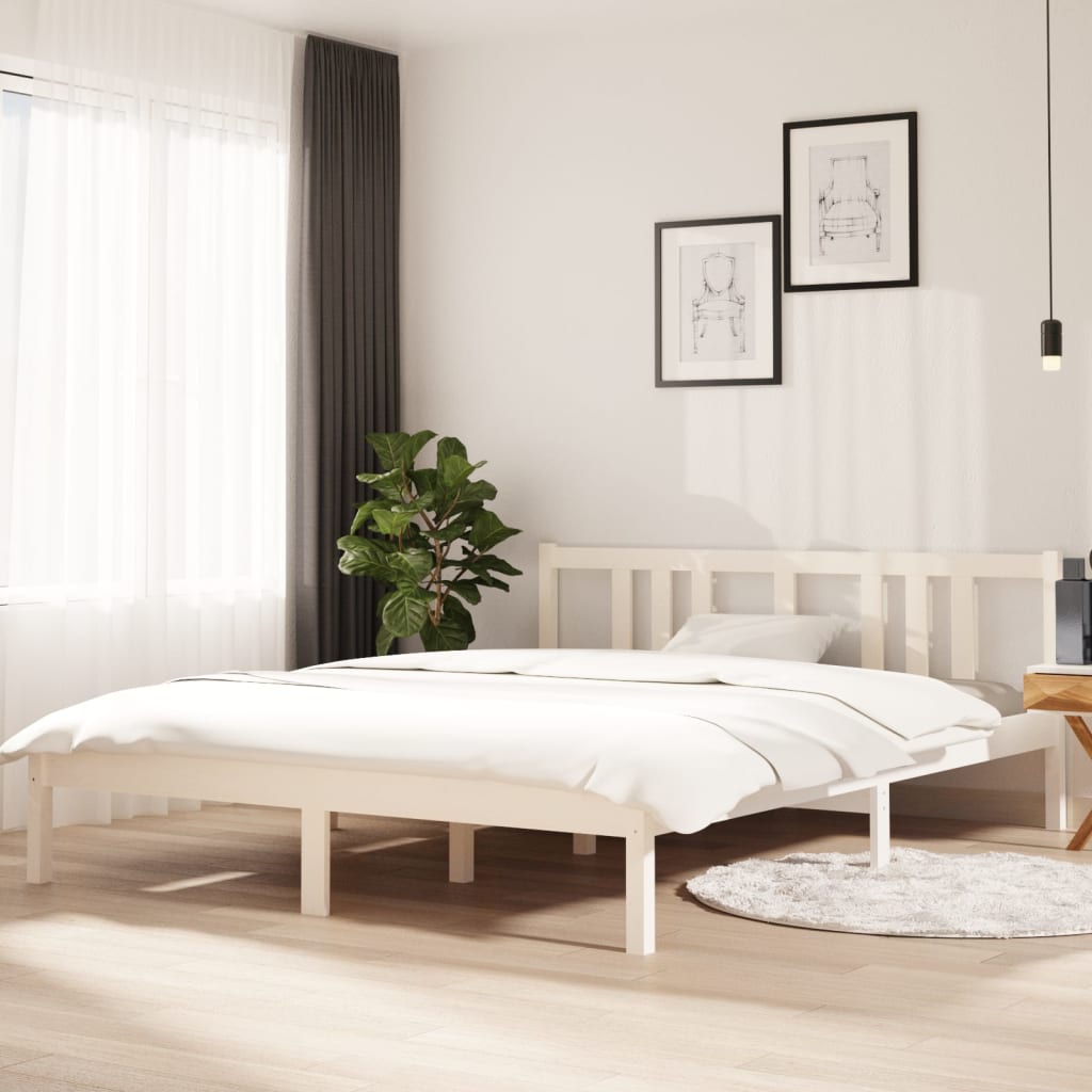 Bed Frame Without Mattress Solid Wood Single Single