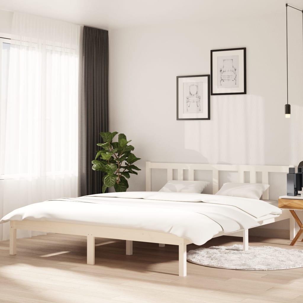 Bed Frame Without Mattress Solid Wood Single Single