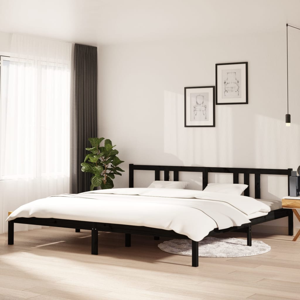 Bed Frame Without Mattress Solid Wood Single Single