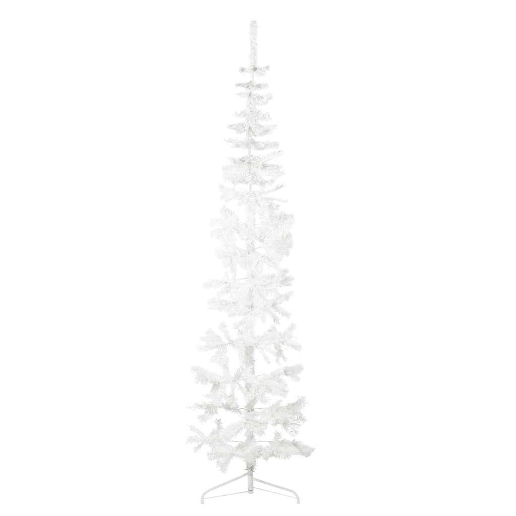 Slim Artificial Half Christmas Tree With Stand
