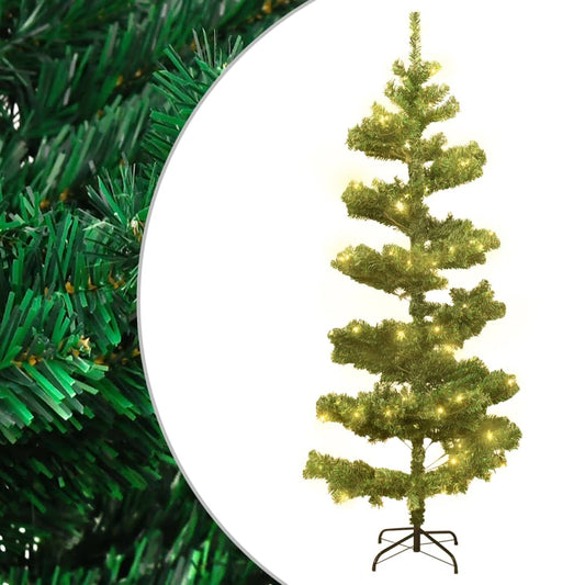 Swirl Pre-Lit Christmas Tree With Stand 150 Cm Pvc