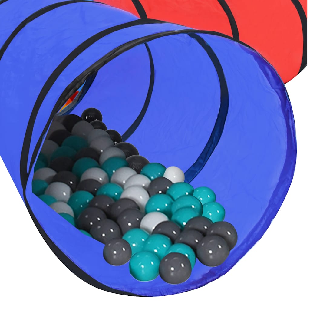 Children Play Tunnel With 250 Balls Multicolour
