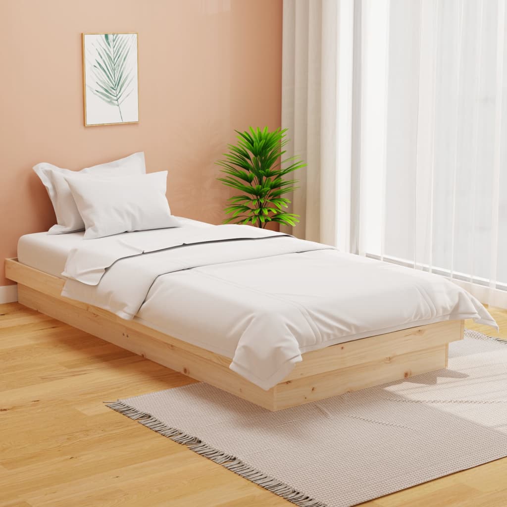 Bed Frame Without Mattress Solid Wood