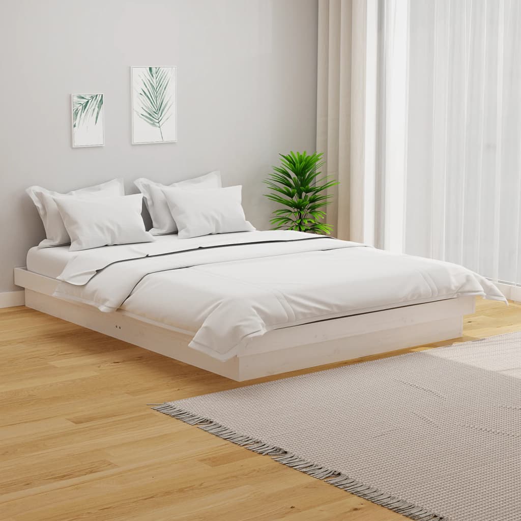 Bed Frame Without Mattress Solid Wood