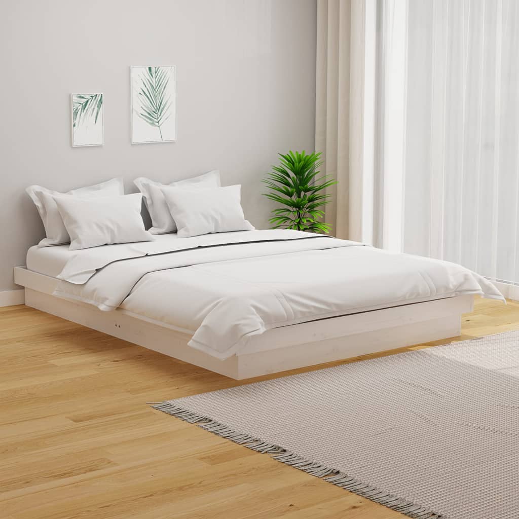 Bed Frame Without Mattress Solid Wood