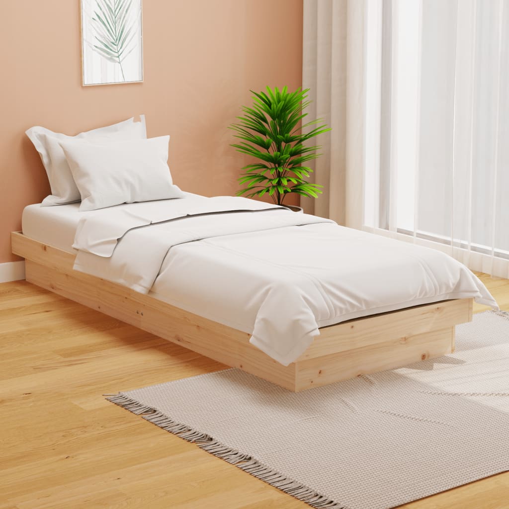 Bed Frame Without Mattress Solid Wood
