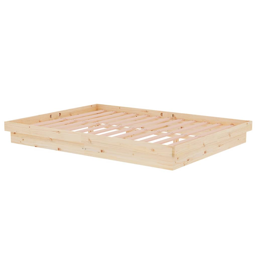 Bed Frame Without Mattress Solid Wood