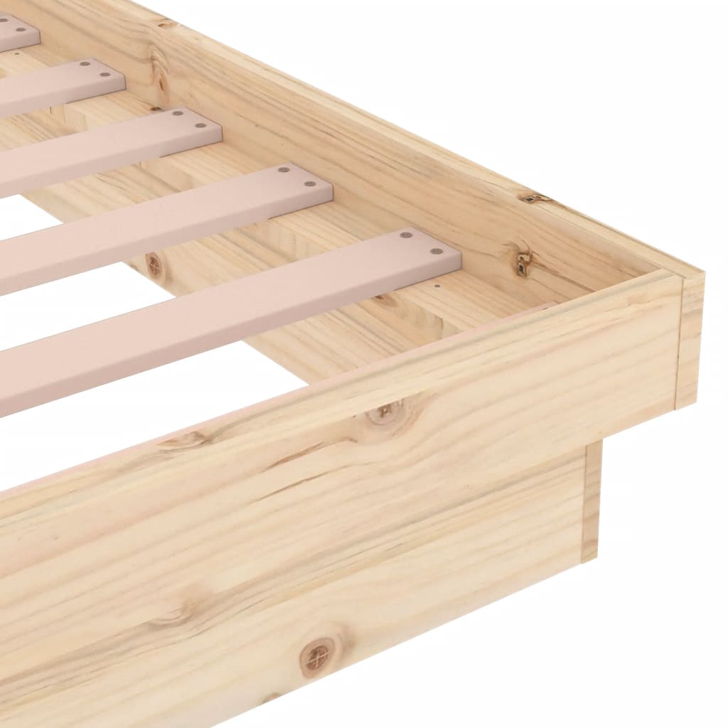 Bed Frame Without Mattress Solid Wood