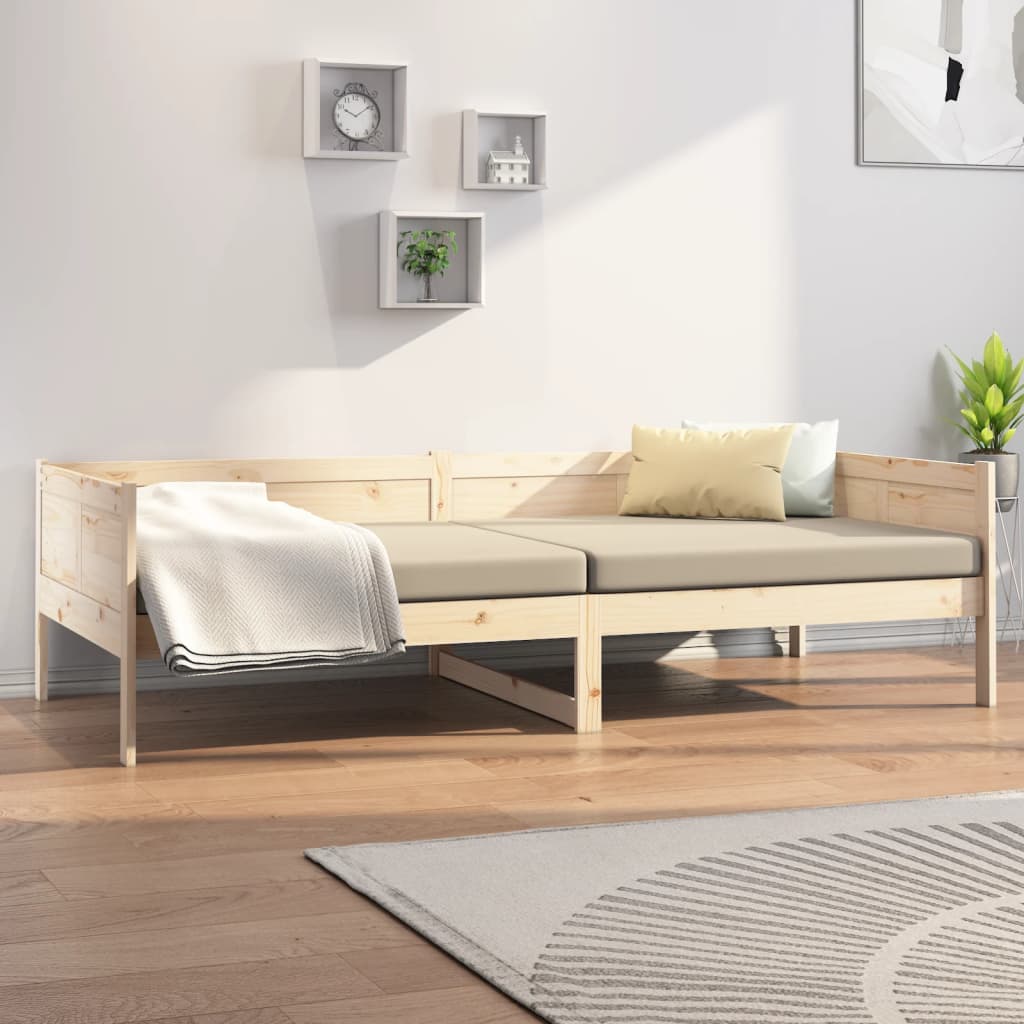 Day Bed Without Mattress Solid Wood Pine