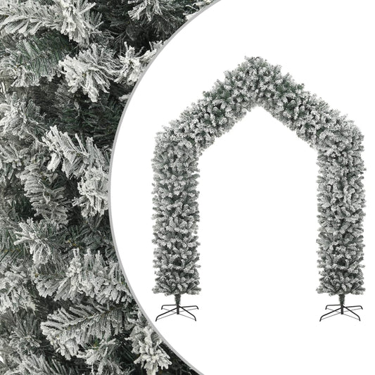 Christmas Tree Arch With Flocked Snow 270 Cm