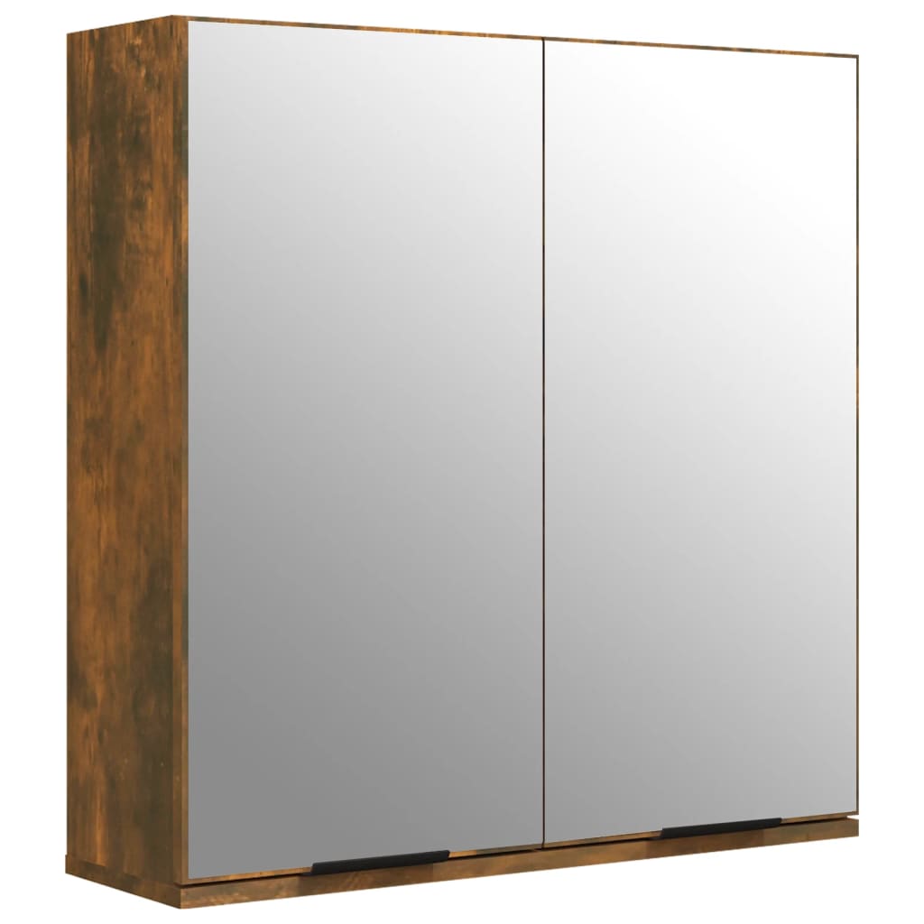 4 Piece Bathroom Cabinet Set Engineered Wood