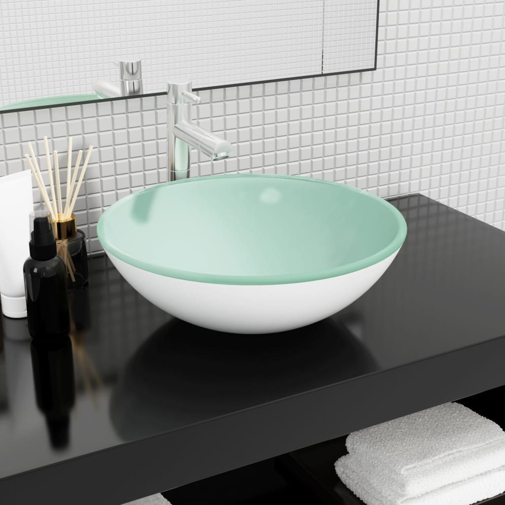Basin Tempered Glass