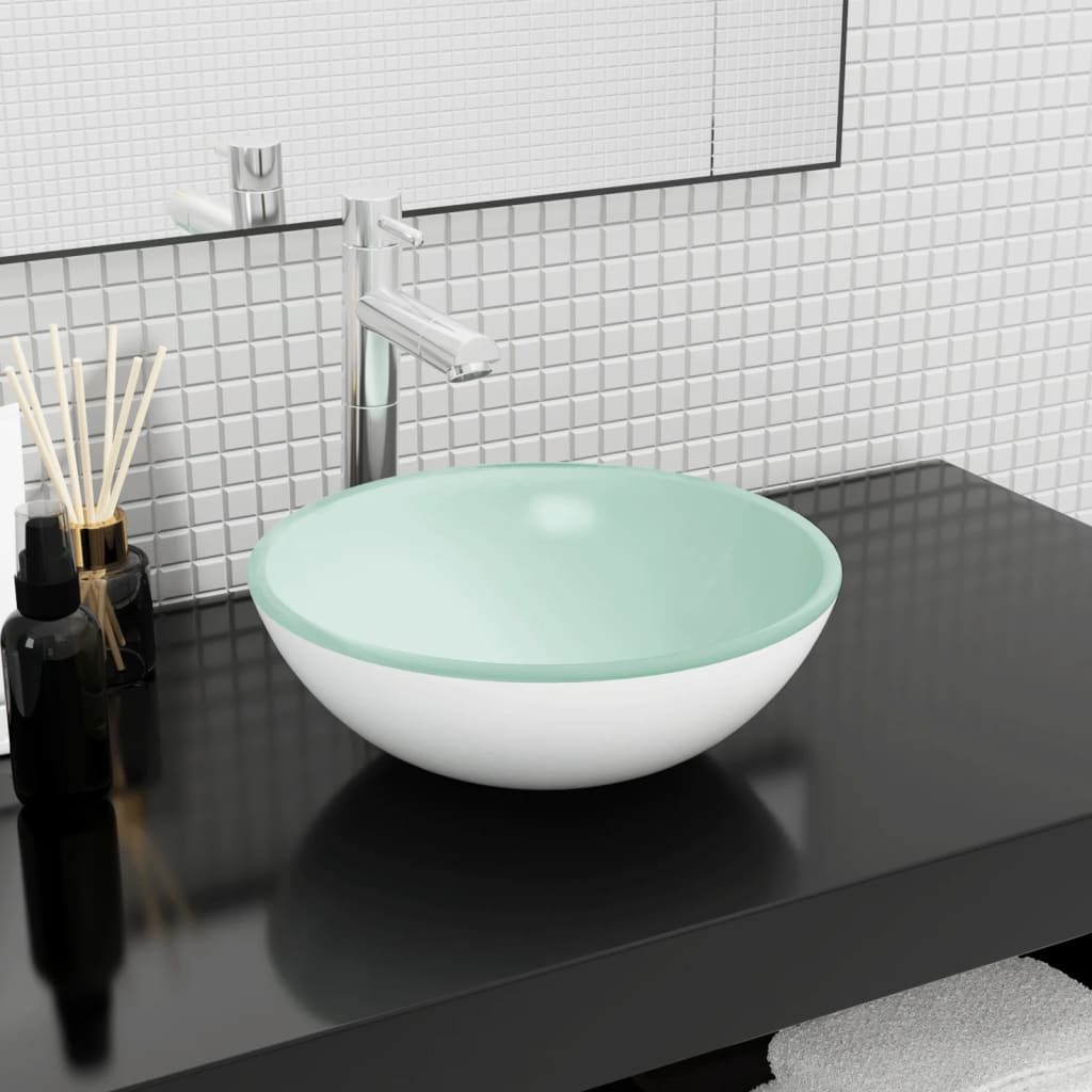 Basin Tempered Glass
