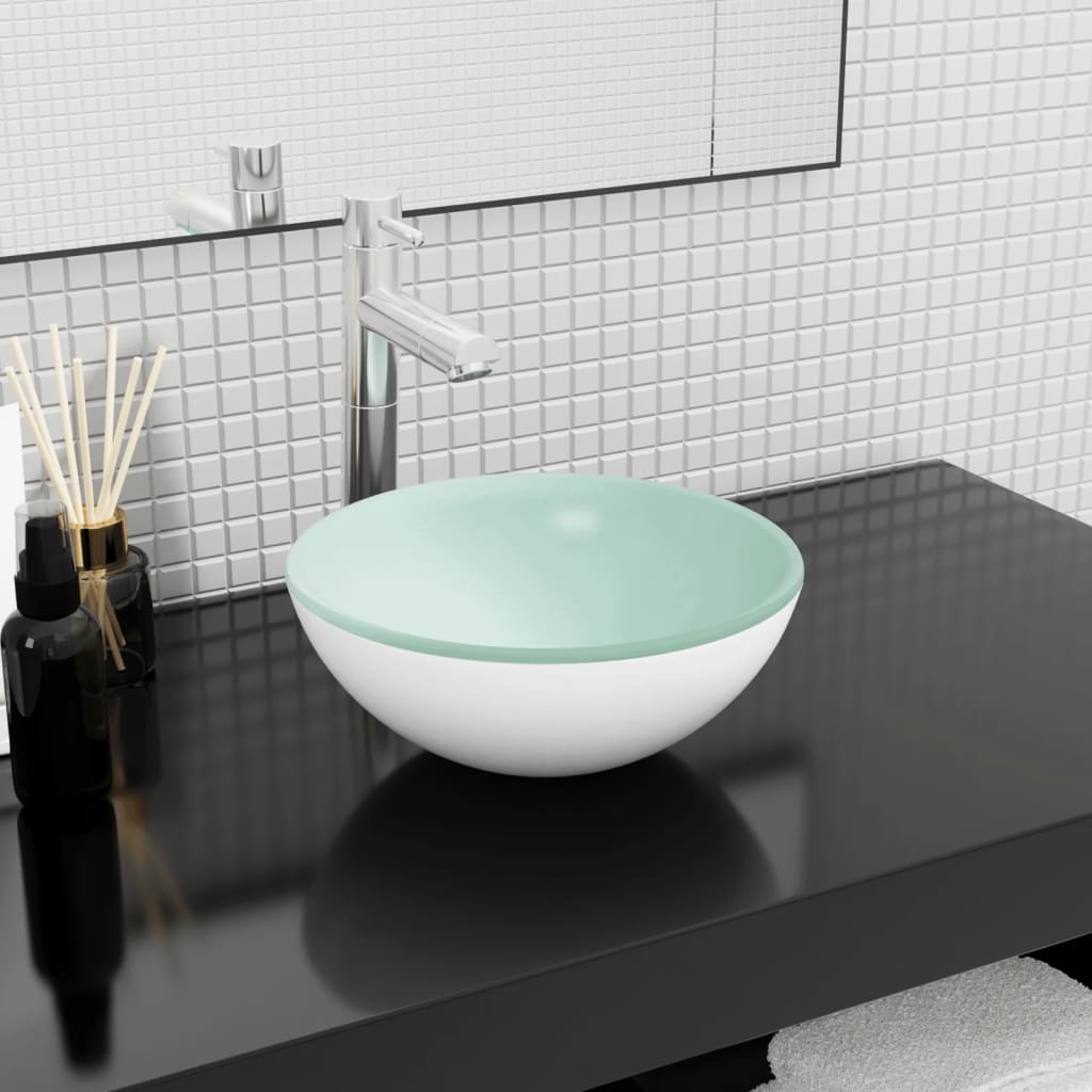 Basin Tempered Glass