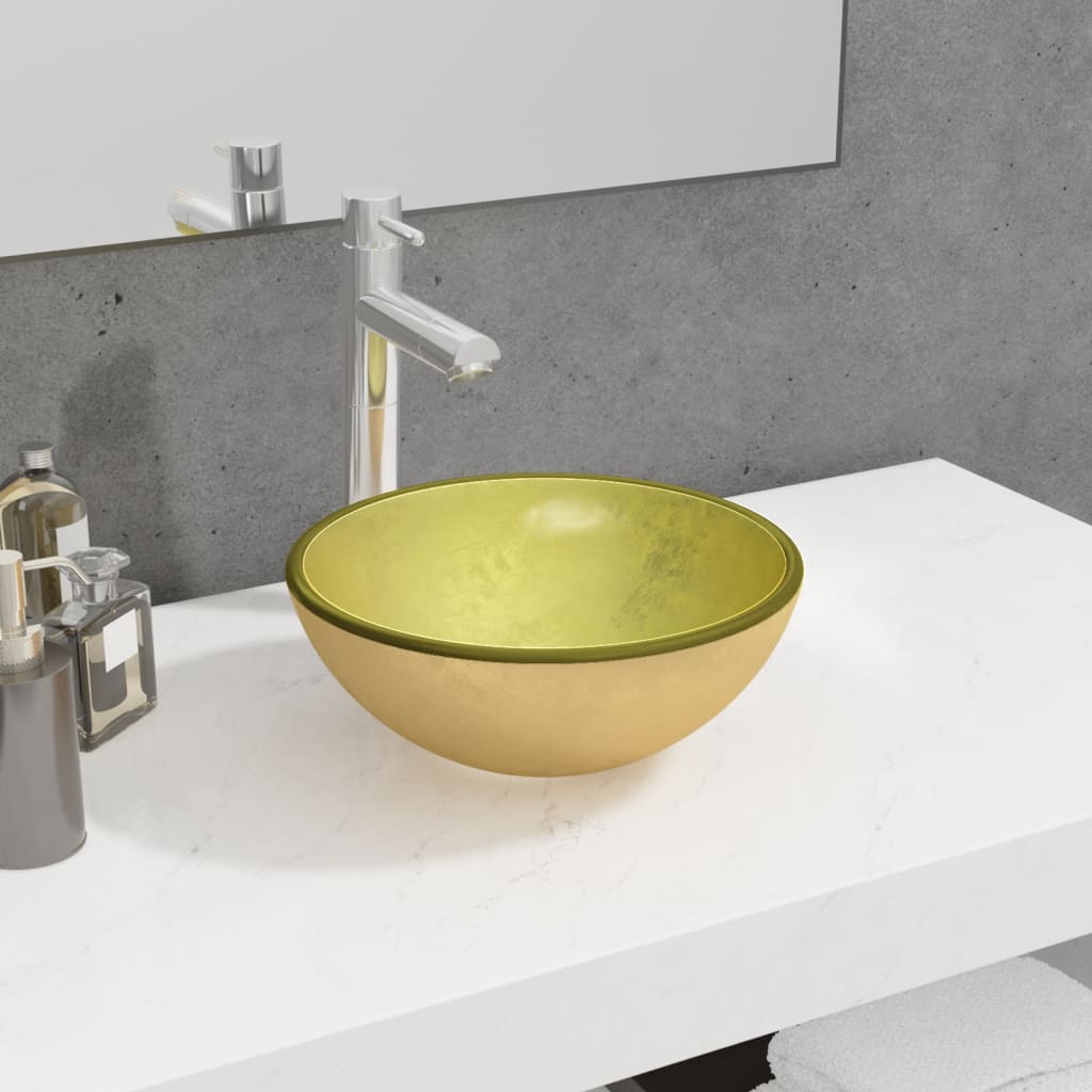 Basin Tempered Glass