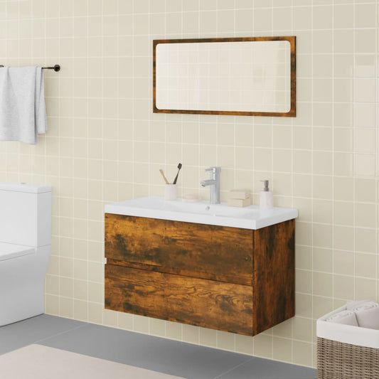 Bathroom Furniture Set Engineered Wood