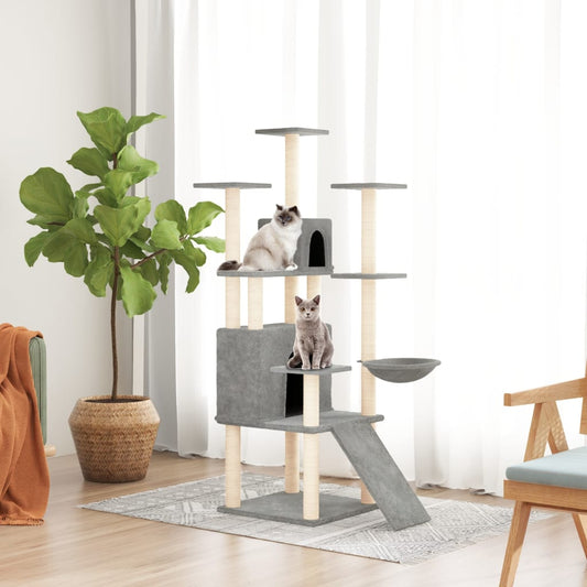 Cat Tree With Sisal Scratching Posts 154 Cm