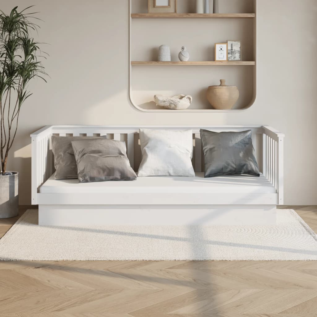 Day Bed Without Mattress Single Solid Wood Pine