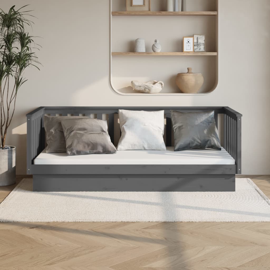 Day Bed Without Mattress Single Solid Wood Pine