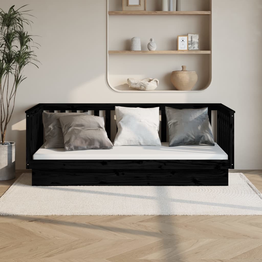 Day Bed Without Mattress Single Solid Wood Pine