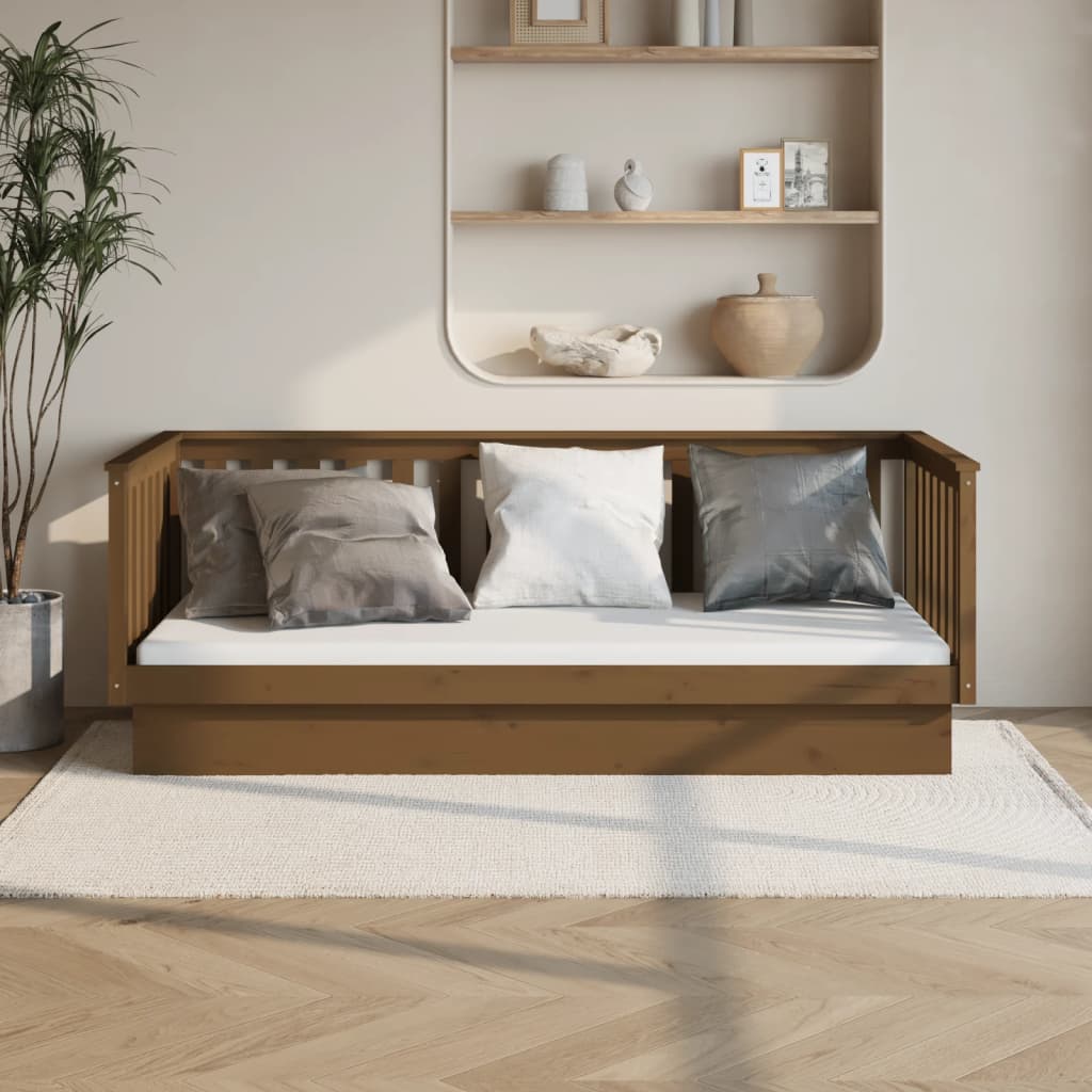 Day Bed Without Mattress Single Solid Wood Pine