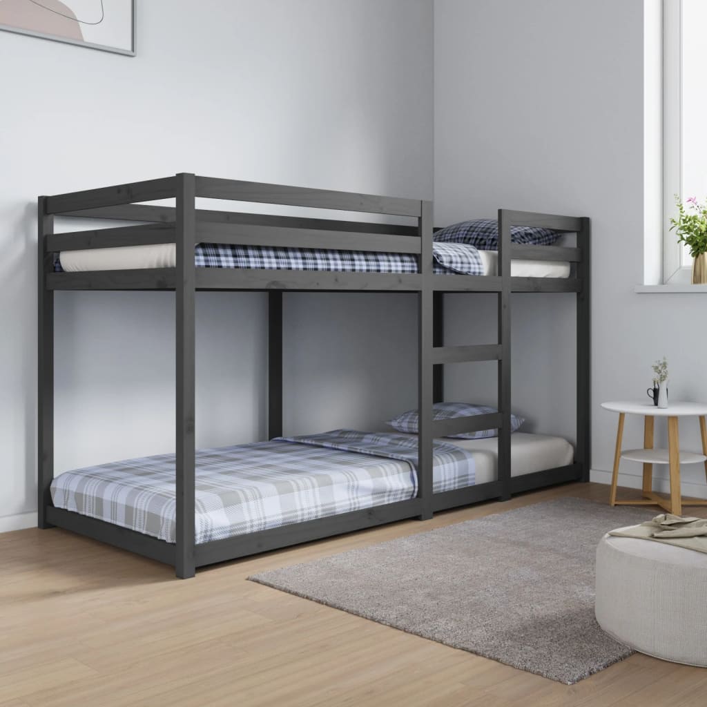 Bunk Bed Without Mattress Solid Wood Pine