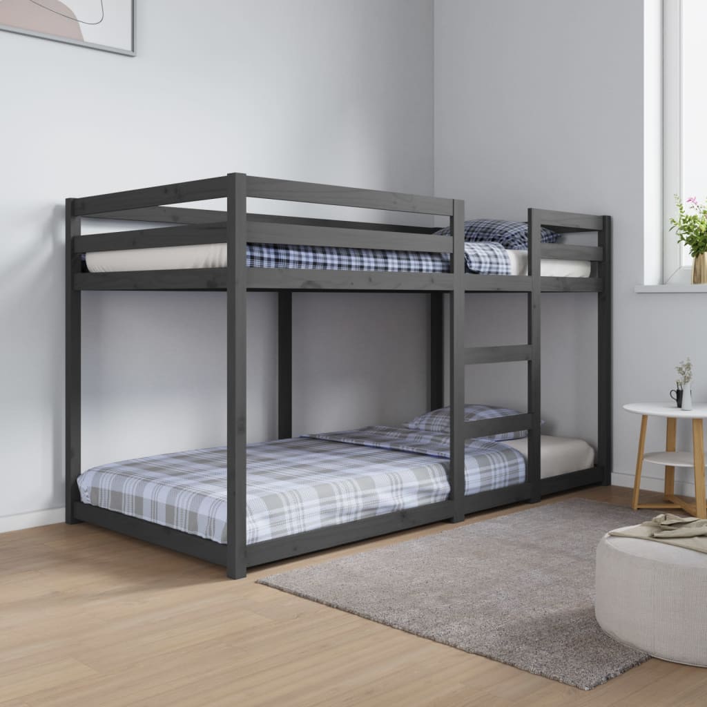 Bunk Bed Without Mattress Solid Wood Pine