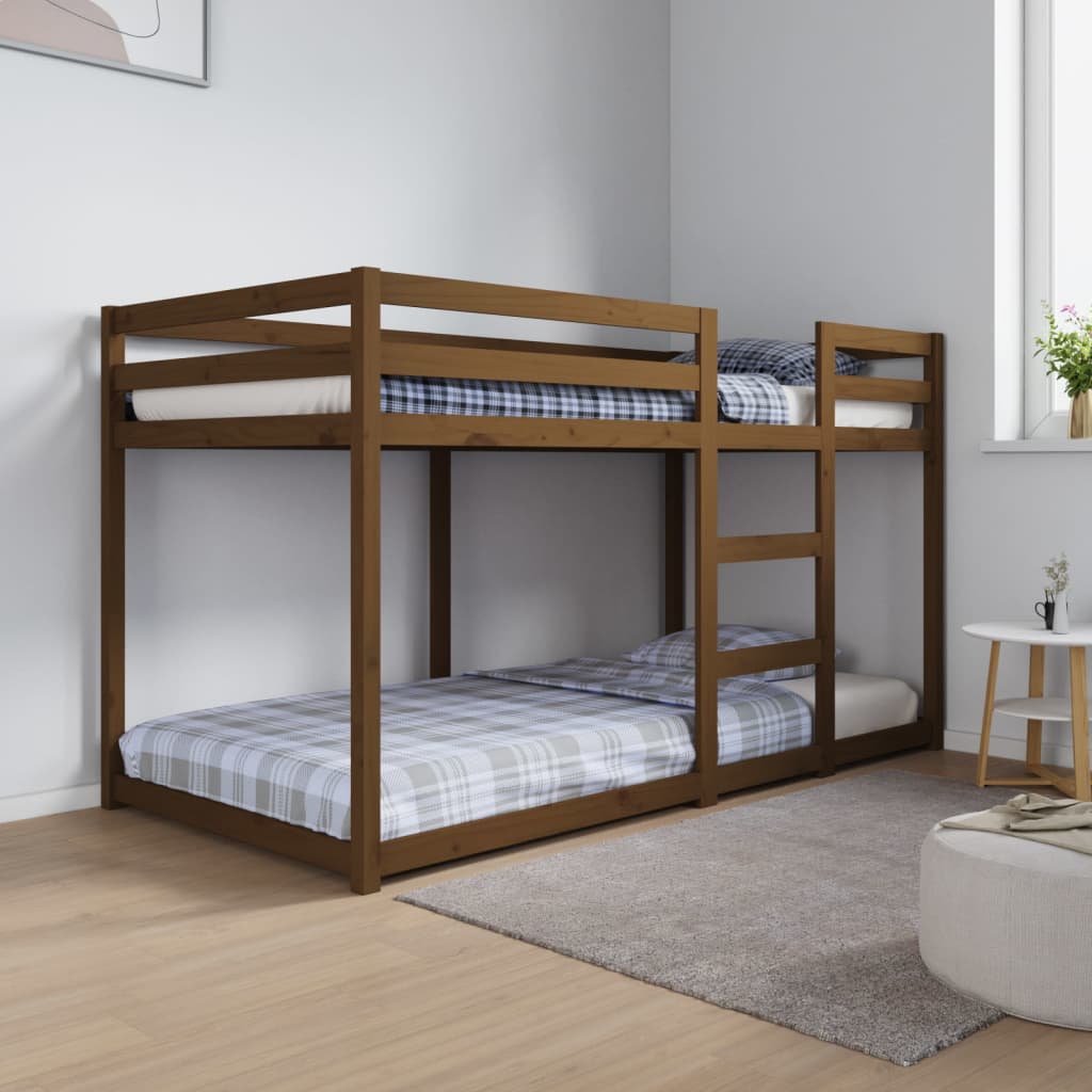 Bunk Bed Without Mattress Solid Wood Pine
