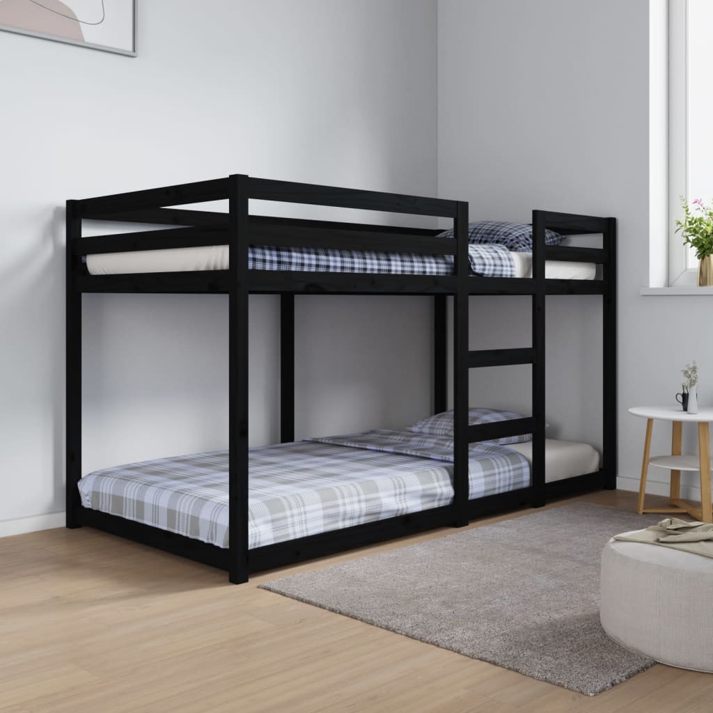 Bunk Bed Without Mattress Solid Wood Pine