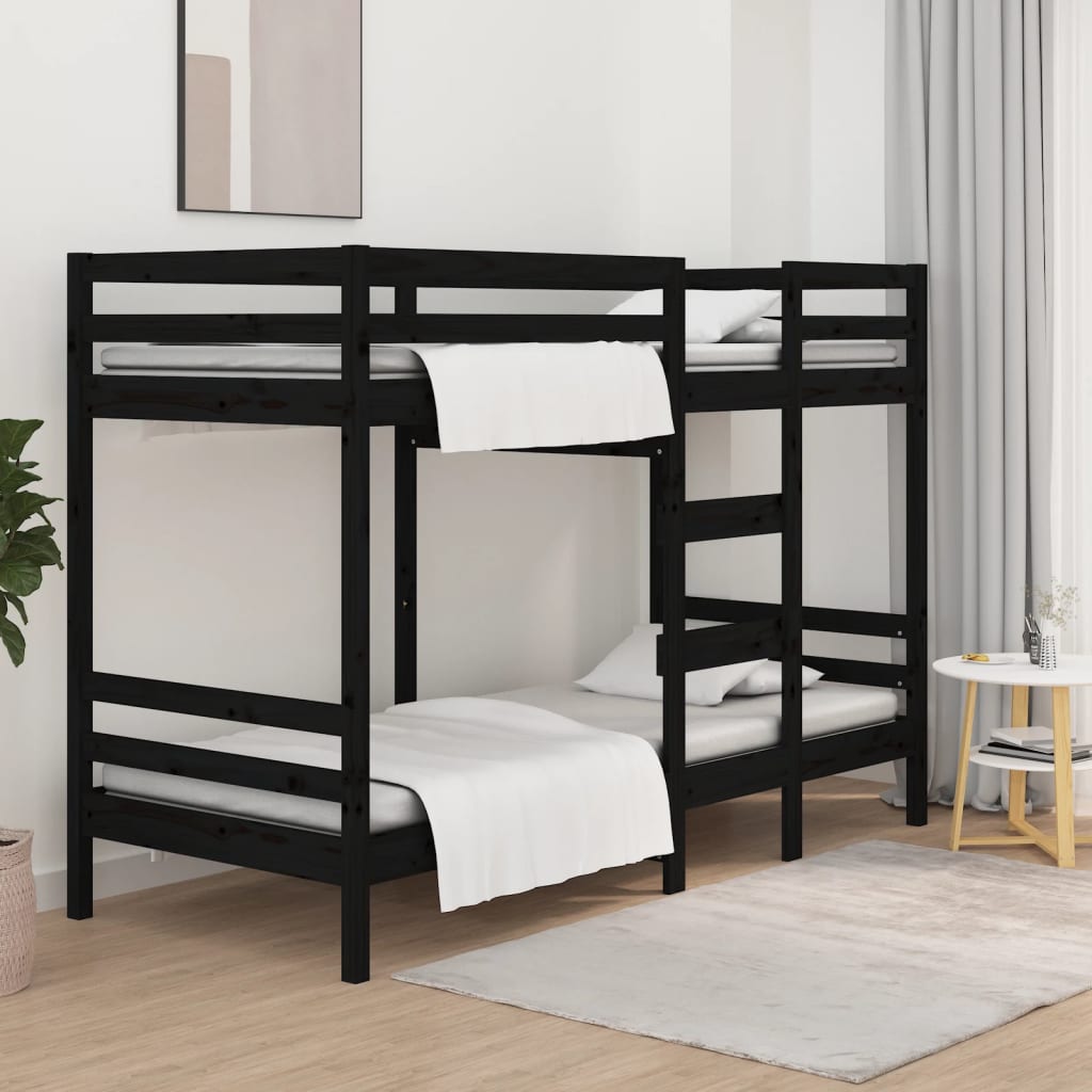 Bunk Bed Without Mattress Solid Wood Pine