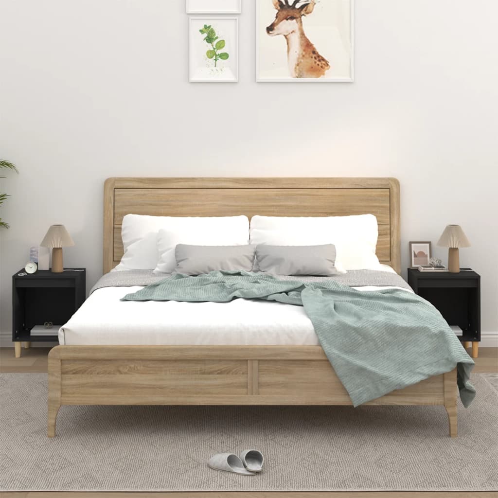 Bedside Cabinets 2 Pcs 40X35X50 Cm