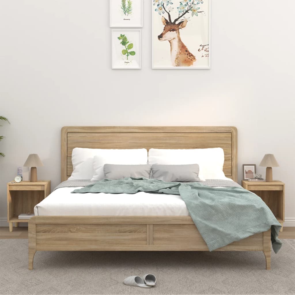 Bedside Cabinets 2 Pcs 40X35X50 Cm