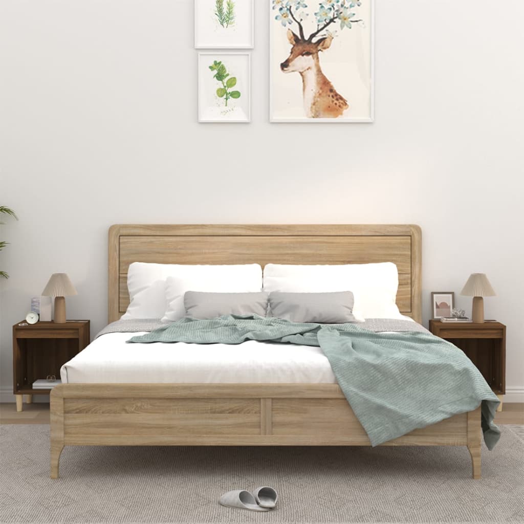 Bedside Cabinets 2 Pcs 40X35X50 Cm
