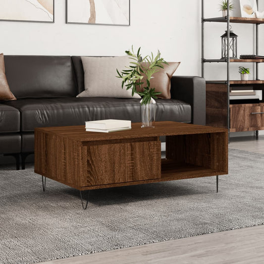 Coffee Table 90X60X35 Cm Engineered Wood