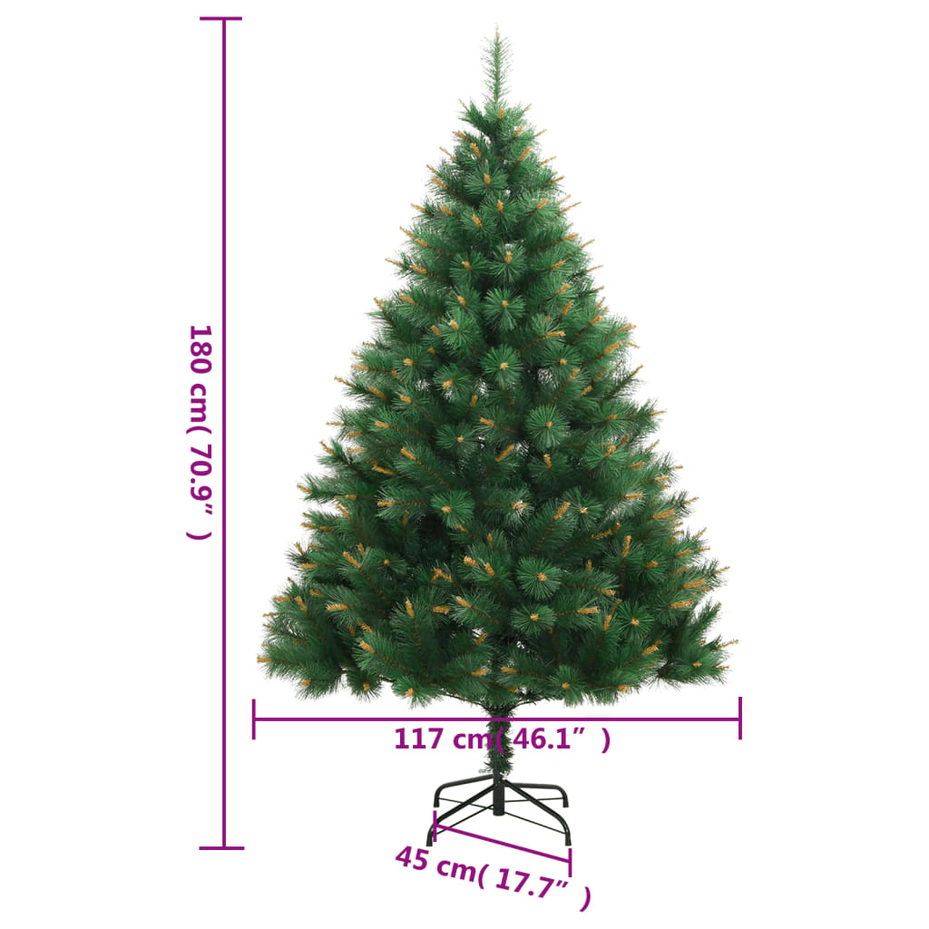 Artificial Hinged Christmas Tree With Stand