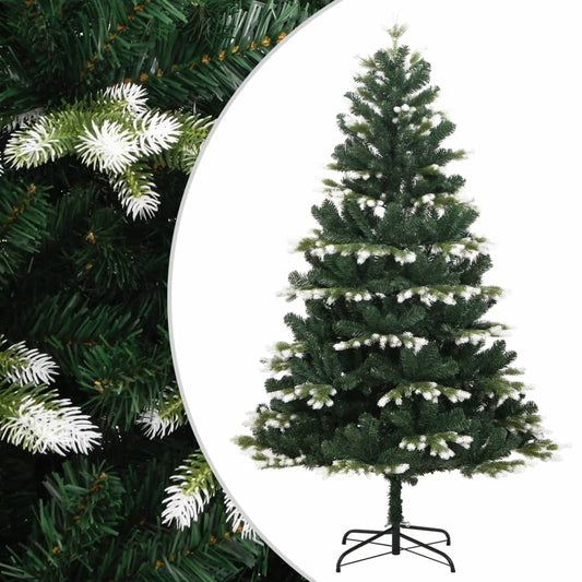 Artificial Hinged Christmas Tree With Flocked Snow