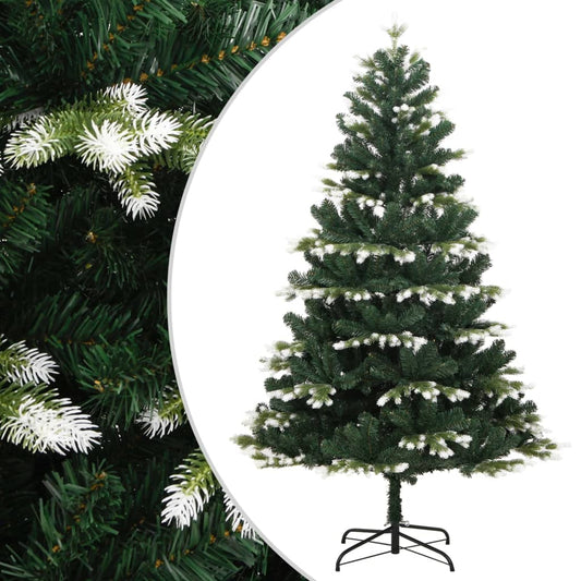 Artificial Hinged Christmas Tree With Flocked Snow