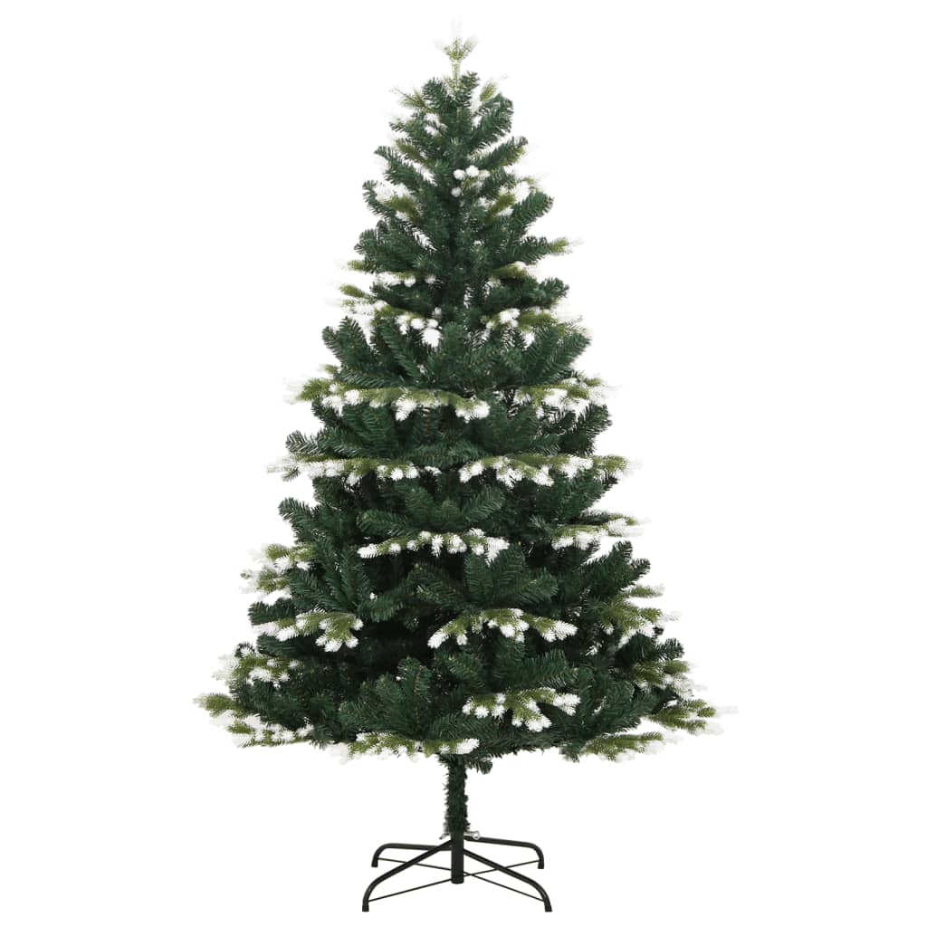 Artificial Hinged Christmas Tree With Flocked Snow