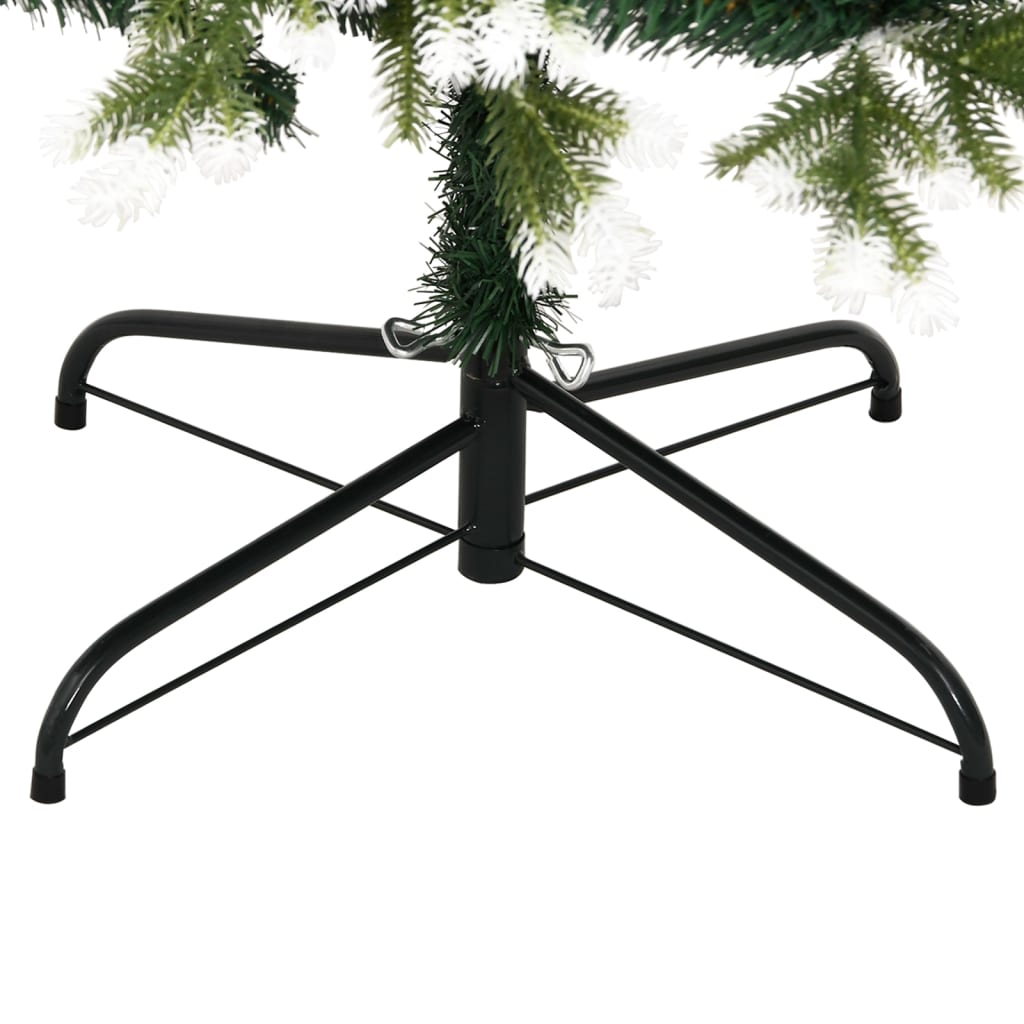 Artificial Hinged Christmas Tree With Flocked Snow
