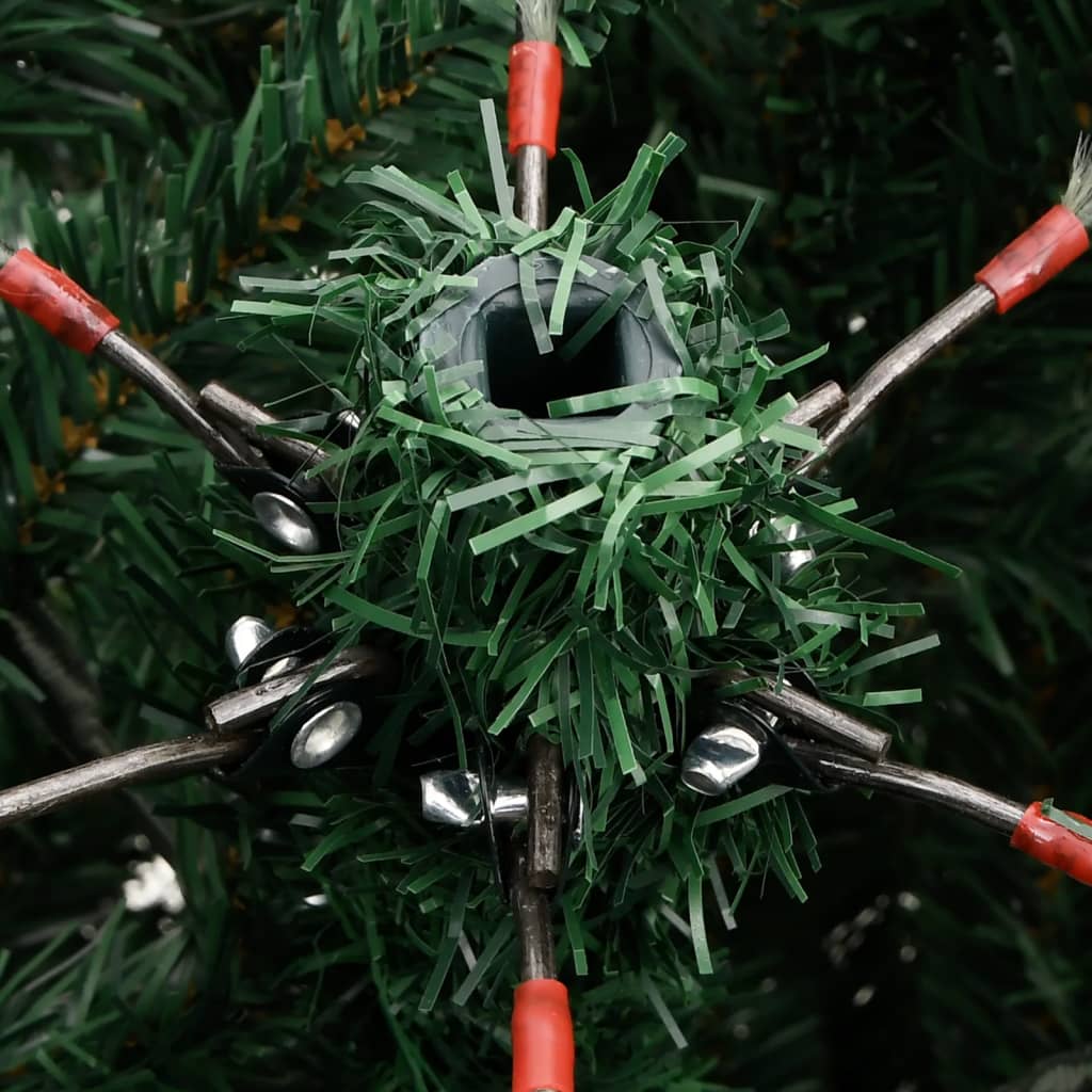 Artificial Hinged Christmas Tree With Flocked Snow