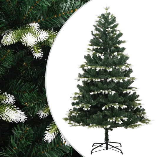 Artificial Hinged Christmas Tree With Flocked Snow