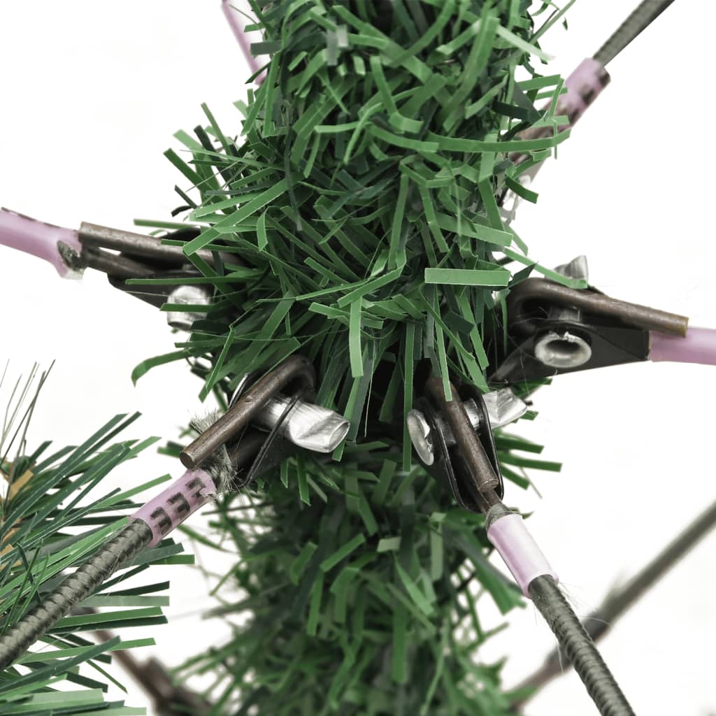 Artificial Hinged Christmas Tree With Cones And Berries